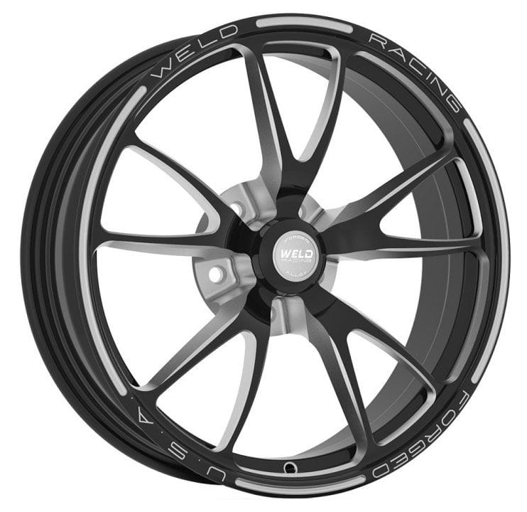 WELD 15" x 3.5" 1.750" B/S Suit Strange Spindle Mount Weld Racing Full Throttle Drag Front Runner 1-Piece - Black WE782B-15001 SR