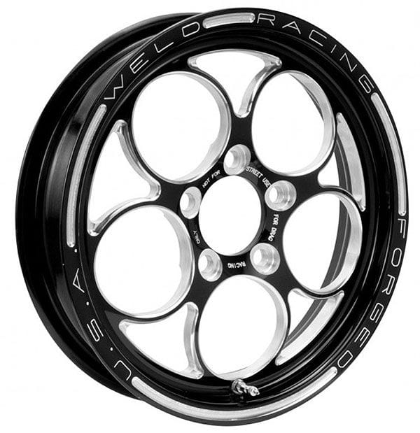 WELD 15" x 3.5" 2.25 B/S Suit 5 x 4.75" B/C Weld Racing Magnum 2.0 Drag Front Runner 1-Piece - Black WE786B-15272 SR