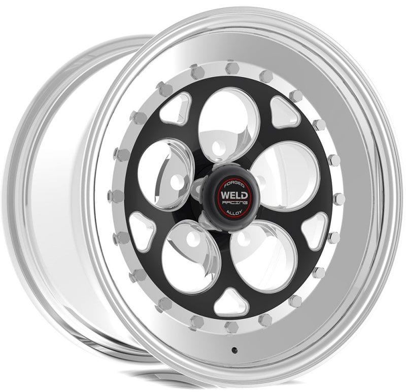 WELD 15" x 6" 3.5" B/S With 5 x 4.75" B/C Weld Racing Magnum III RT Rim - Black Center WE792B-56276 SR