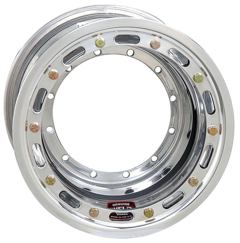 WELD 15" x 8" 4" B/S Suit 5 x 9.750" B/C, Outer Bead-Loc Weld Racing Sprint Direct Mount Wheel - Polished WE860-50824 SR