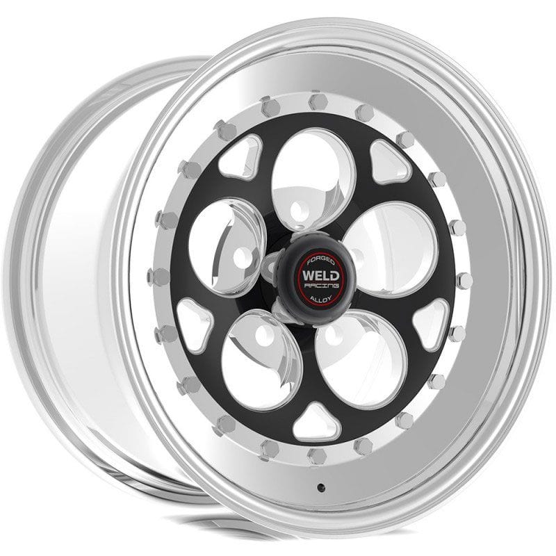 WELD 15" x 8" 5.5" B/S With 5 x 4.75" B/C Weld Racing Magnum III RT Rim - Black Center WE792B-58280 SR