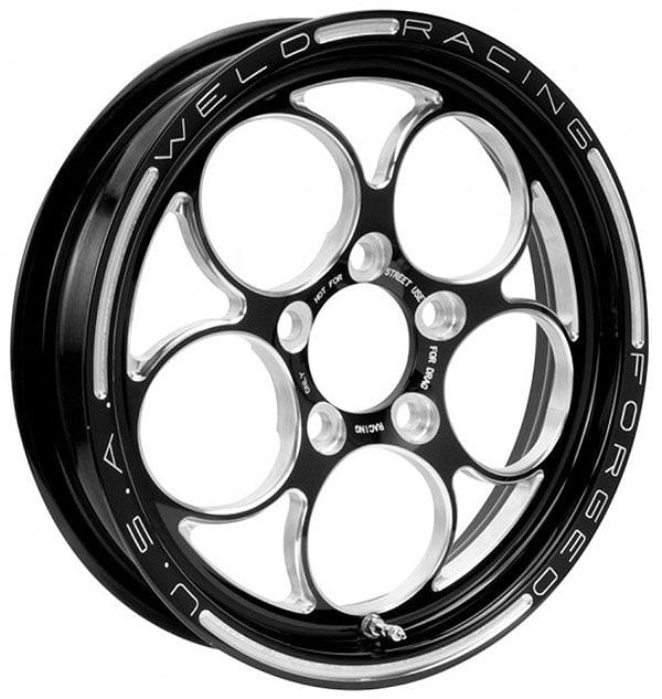WELD 5 x 4.5" Bolt Circle with 2.25" Backspace Weld Racing Magnum Pro 17 x 4.5" Wheel, Black WE786B-1704204 SR