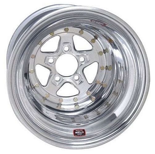 WELD 5 x 4.5" Bolt Circle with 4" Backspace Weld Racing AlumaStar 2.0 15 x 8" Wheel - Polished Finish WE788-508208 SR