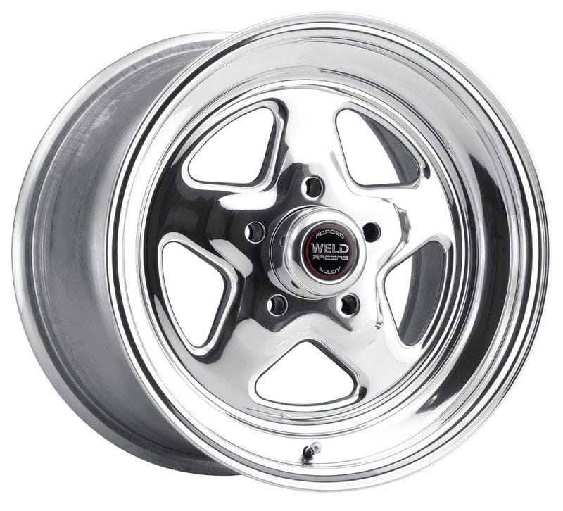 WELD 5 x 4.75" Bolt Circle with 1.375" Backspace Weld Racing ProStar 15" x 3.5" Wheel - Polished Finish WE96-54270 SR