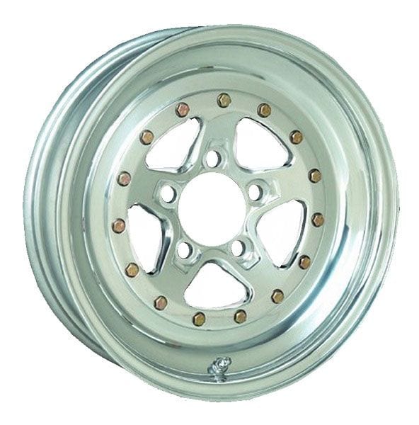 WELD 5 x 4.75" Bolt Circle with 1.75" Backspace Weld Racing AlumaStar 2.0 15 x 4" Wheel - Polished Finish WE788-504272 SR
