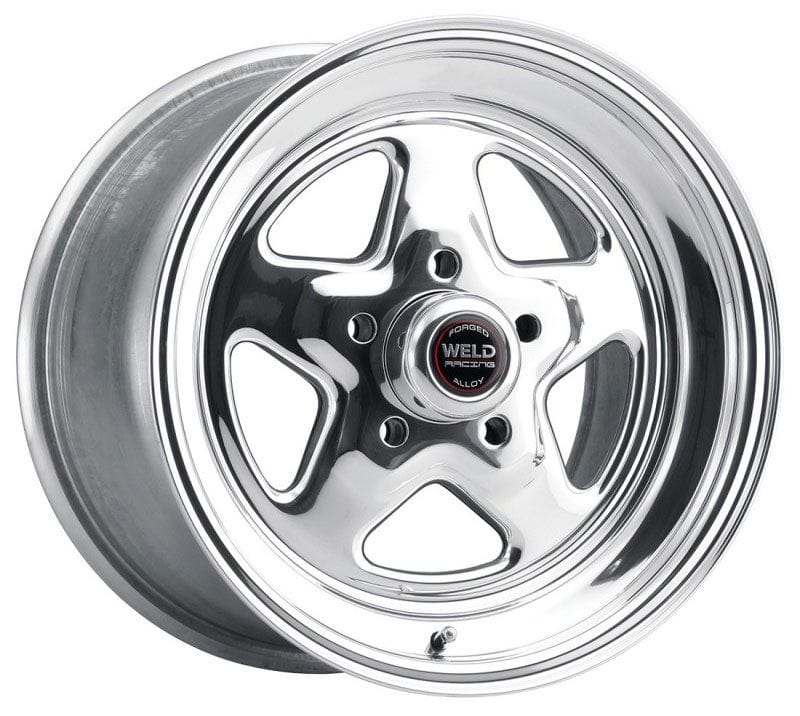 WELD 5 x 4.75" Bolt Circle with 3.5" Backspace Weld Racing Pro Star 15" x 8" Wheel - Polished Finish WE96-58276 SR