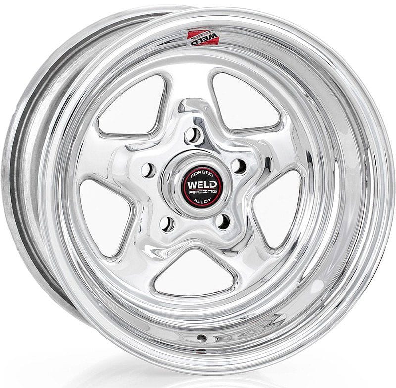 WELD 5 x 4.75" Bolt Circle with 3.5" Backspace Weld Racing ProStar 15" x 12" Wheel - Polished Finish WE96-512276 SR