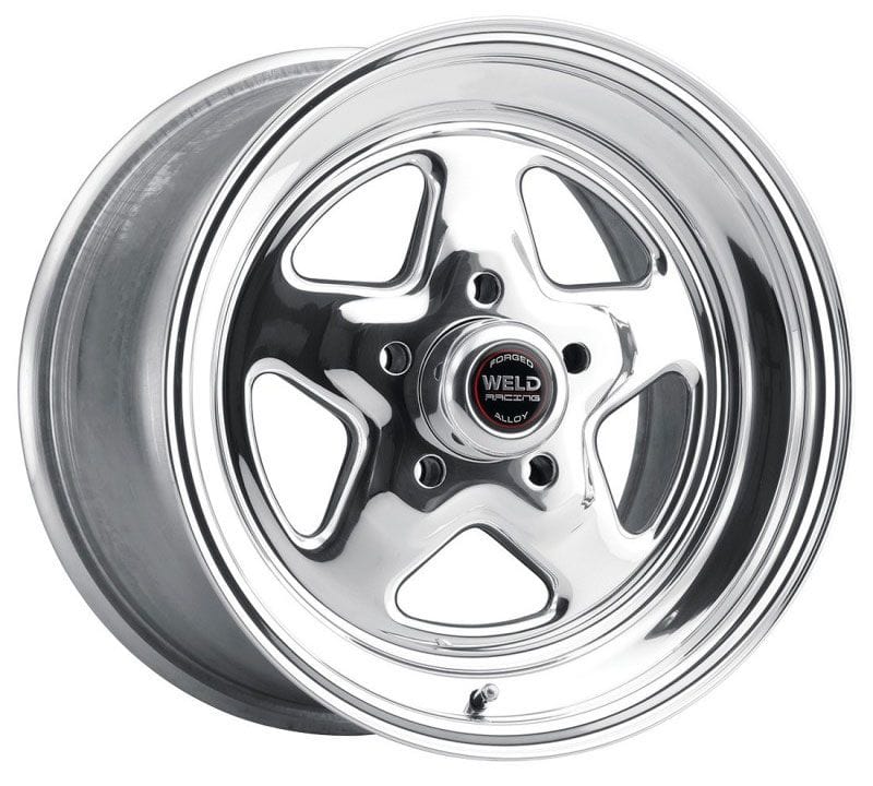 WELD 5 x 4.75" Bolt Circle with 3.5" Backspace Weld Racing ProStar 15" x 5" Wheel - Polished Finish WE96-55276 SR
