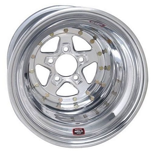 WELD 5 x 4.75" Bolt Circle with 3" Backspace Weld Racing AlumaStar 2.0 15 x 8" Wheel - Polished Finish WE788-508276 SR