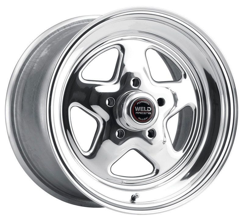 WELD 5 x 4.75" Bolt Circle with 4.5" Backspace Weld Racing Pro Star 15" x 7" Wheel - Polished Finish WE96-57278 SR