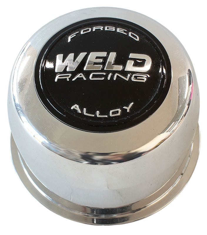 WELD Push Through, 3.16" O.D x 2.20" Tall Weld Racing Replacement Billet Wheel Center Cap - Polished WEP605-5173 SR