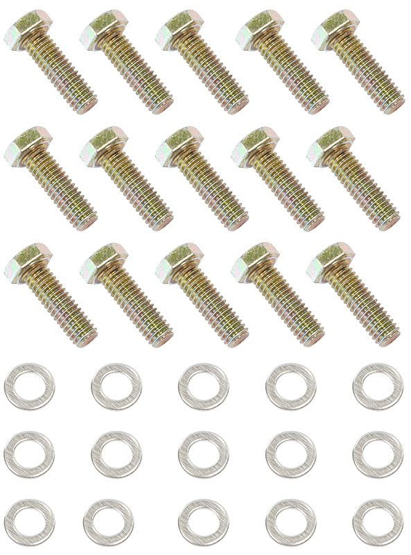 Weld Racing 5/16-24 x 3/4" UHL Bolt With Washers (Set of 15) Weld Racing Replacement Wheel Center Bolt Kit WEP613-7040 SR