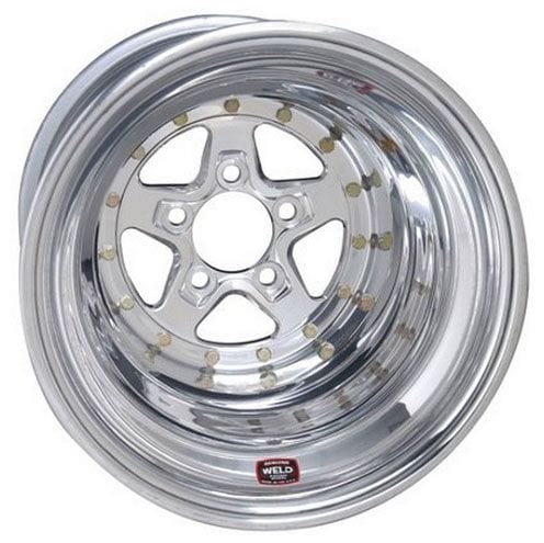 Weld Racing 5 x 4.75" Bolt Circle with 6" Backspace Weld Racing AlumaStar 2.0 15 x 12" Wheel - Polished Finish WE788-512282 SR