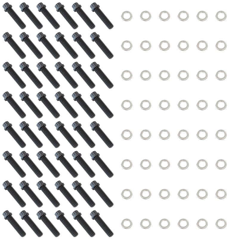 Weld Racing Contains 48 12pt Coarse Thread Bolts & Washers Weld Racing 16" Double Bead-Loc Bolt Kit WEP650-3017 SR