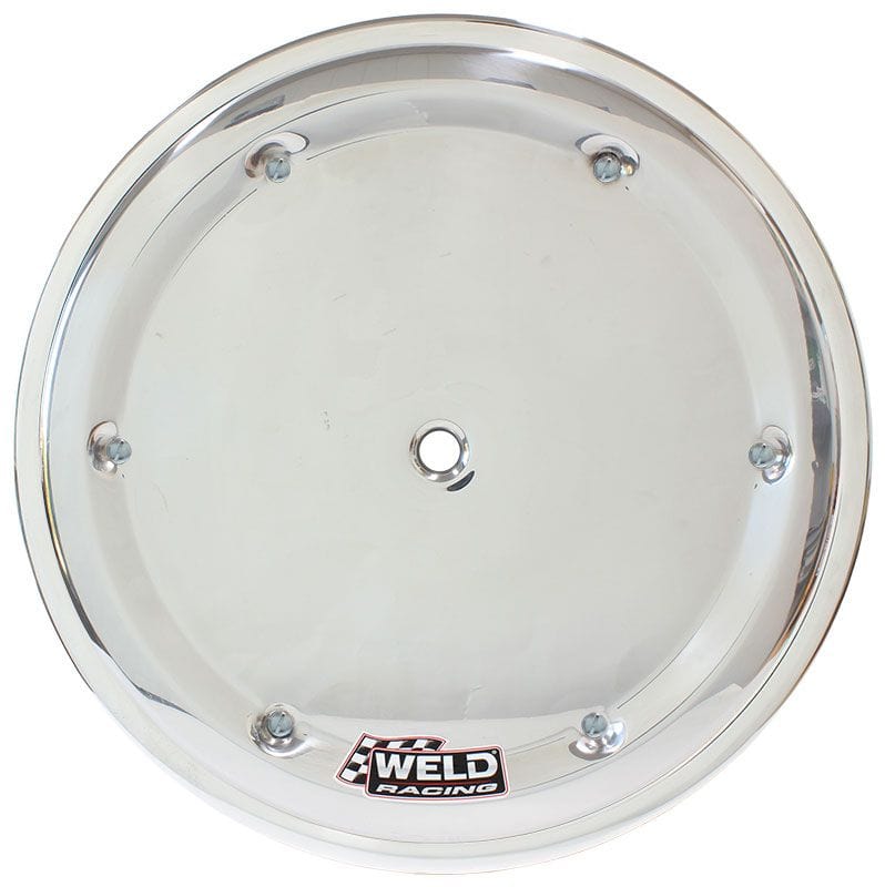 WELD Suit 15" Rim, 16 Bolt Ring With 6 Hole Dzus Cover Weld Racing Sprint Beadloc Ring - Polished WEP650-5315-6 SR