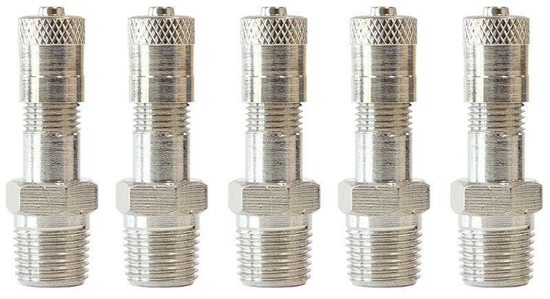 WELD Suit All Weld Front 1-Piece Lug Mount Drag Rims, 1/8-27 NPSC Thread ( Weld Racing Valve Stem & Cap WEP613-0455 SR