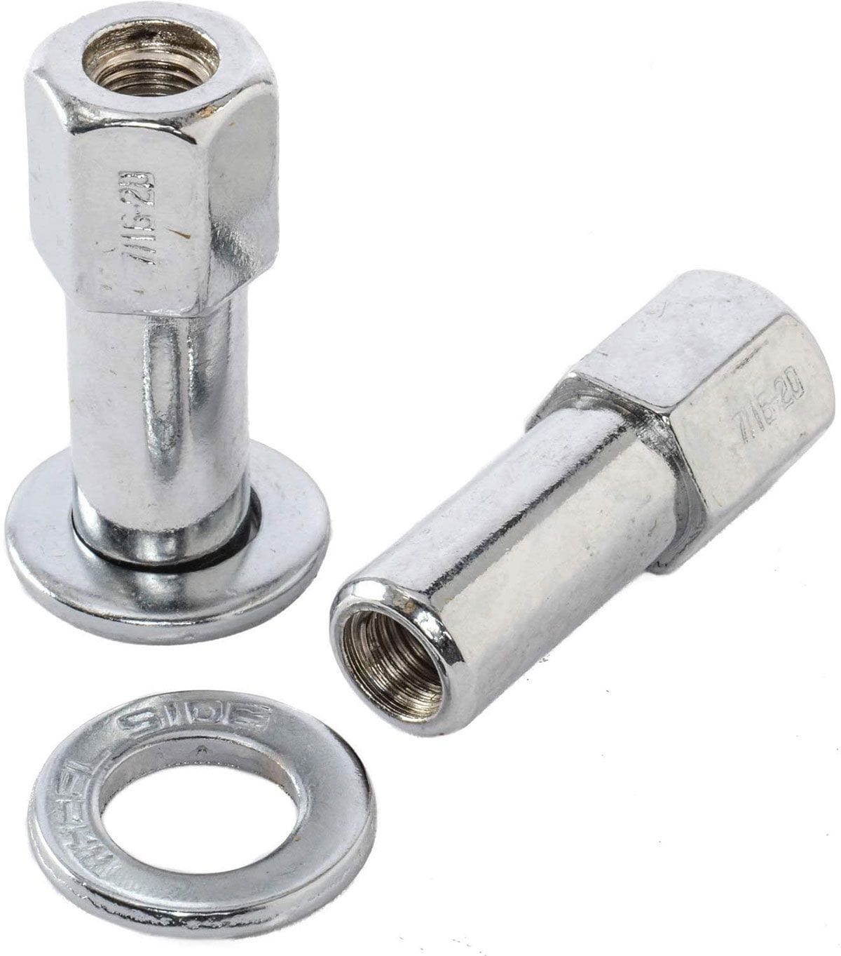 WELD Suit Draglite, Rodlite, Prostar Wheels (4 Pack) Weld Racing Open End Wheel Nut and Washer 7/16" WE601-1424 SR