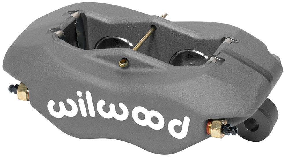 WILWOOD 1.38"/1.38" Bore Size, 0.81" Disc Width, 7112 Pad Plate Wilwood 4 Piston Lug Mount Forged Billet Dynalite Caliper (Grey) WB120-6806 SR