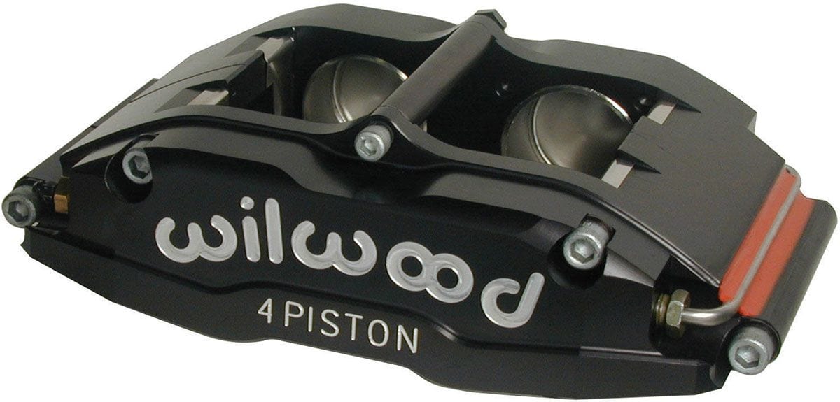 WILWOOD 1.88"/1.62" Bore Size, 1.25" Disc Width, 7420 Pad Plate Wilwood 4 Piston Lug Mount Billet Superlite Caliper, R/H Front Side Mount WB120-7568-FS SR