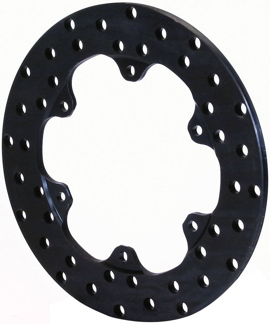 WILWOOD 10.75" Dia, 0.35" Width, .316" Hole Type, 6 x 6.25" Bolt Circle, 5.54 Wilwood 6 Bolt Standard Hole Mount Steel Rotors - Drilled WB160-3306 SR