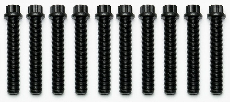 WILWOOD 10 Pack Wilwood Screw In Wheel Studs 1/2-20 x 3.00", 12-Point Heads WB230-14566 SR
