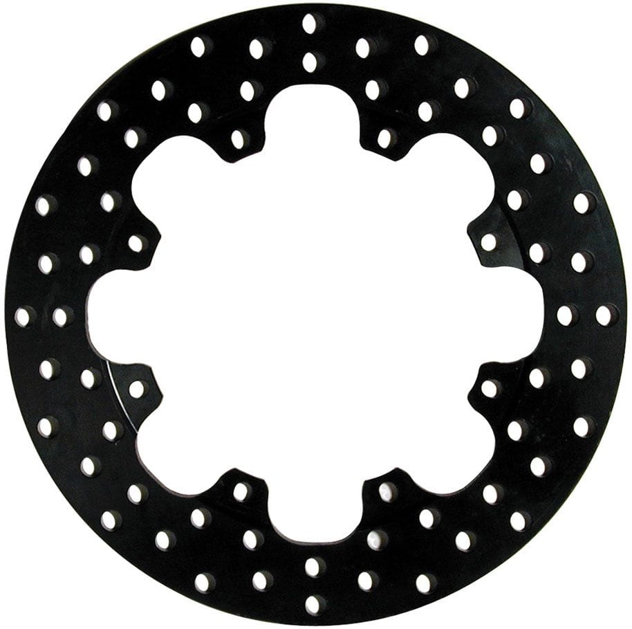 WILWOOD 11.44" Dia, 0.35" Width, .325" Hole Type, 8 x 7.00" Bolt Circle, 6.38 Wilwood 8 Bolt Standard Hole Mount Steel Rotors - Drilled WB160-1601 SR