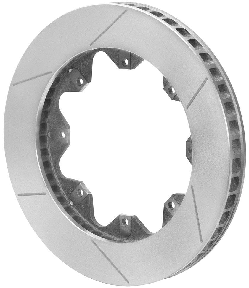 WILWOOD 12.19" O.D x 1.25" Thick, 0.316" Hole Size, 8 x 7.00" Bolt Circle, 6. Wilwood GT 48 Curved Vane Slotted Rotor R/H WB160-11839 SR