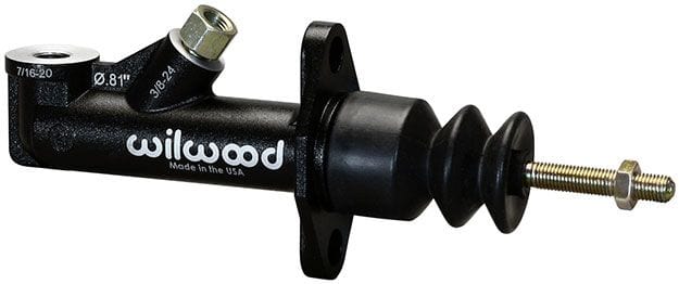 WILWOOD 13/16" Bore, Aluminium Black E-Coat Finish Wilwood GS Compact Remote Style Master Cylinder WB260-15092 SR