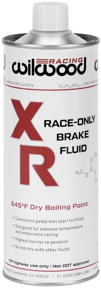 WILWOOD 16.9oz (500ml) Bottle Wilwood XR Racing Brake Fluid WB290-16353 SR