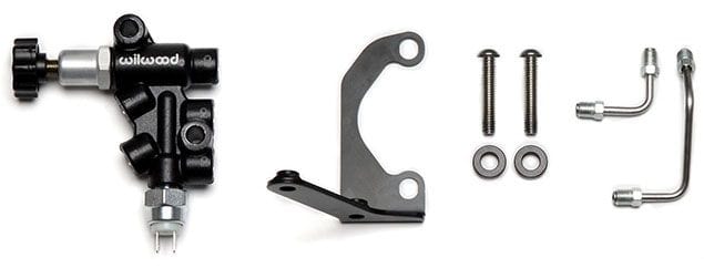 WILWOOD 4-Ports With Adjustable Knob, Brake Switch, Mounting Bracket & Hard L Wilwood Proportioning Valve WB260-13190 SR