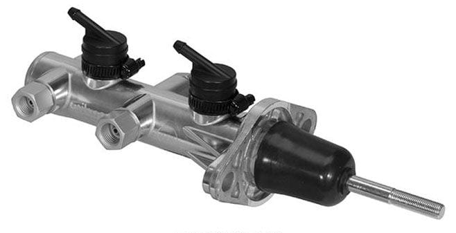 WILWOOD 7/8" Bore, Polished Finish Wilwood Compact Remote Tandem Master Cylinder WB260-14241-P SR