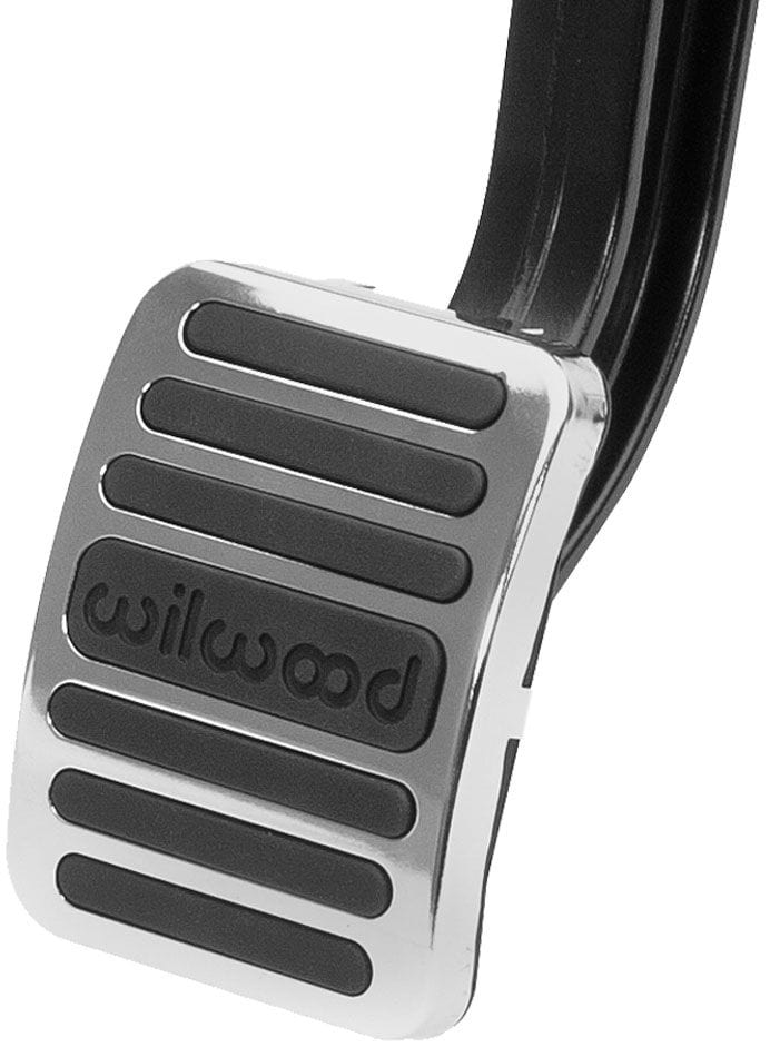 WILWOOD Brake & Clutch Pedal Pad Cover, Rubber with Stainless Trim Plate Wilwood Brake & Clutch Pedal Pad Cover, Rubber with Stainless Trim Plate WB330-15866 SR