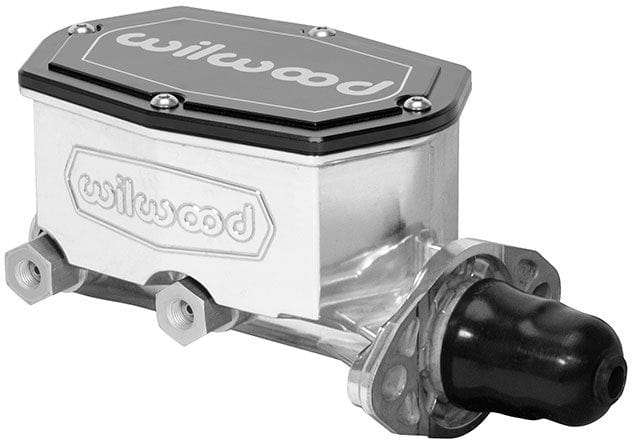 WILWOOD No Pushrod Wilwood Compact Tandem Master Cylinder, 1" Bore, Polished WB260-14959-P SR