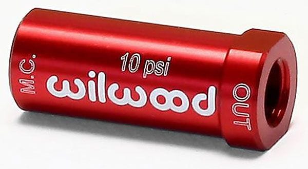 WILWOOD Red - 10psi (No Fitings) Wilwood Residual Pressure Valve WB260-13707 SR