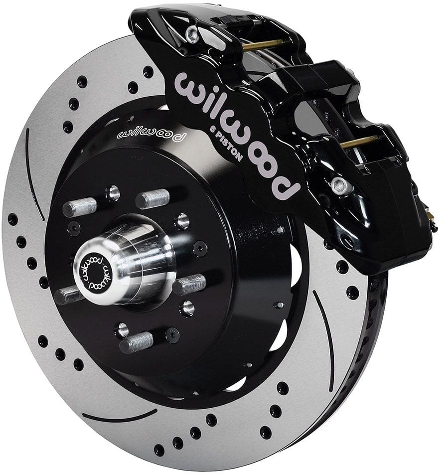 WILWOOD Suit 67-72 Camaro/Chevelle, 64-73 Buick, 64-74 Oldsmobile, 64-74 Pont Wilwood AERO6 Big Brake Front Kit - 6-Piston 14" WB140-10920-D SR