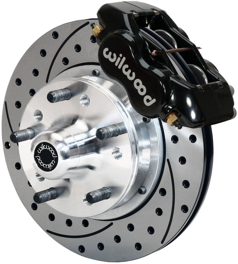 WILWOOD Suit Dodge & Plymouth A-Body 1965-72 Wilwood Forged Dynalite Pro Series Front Brake Kit (Drilled Rotor) WB140-11023-D SR
