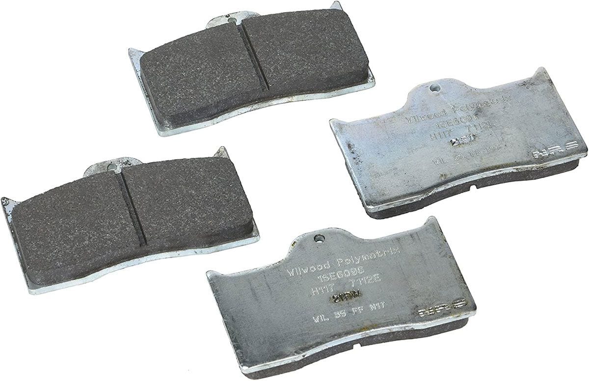 WILWOOD Suit Dynalite Series Calipers Wilwood PolyMatrix Brake Pad Set with E Compound WB15E-6096K SR