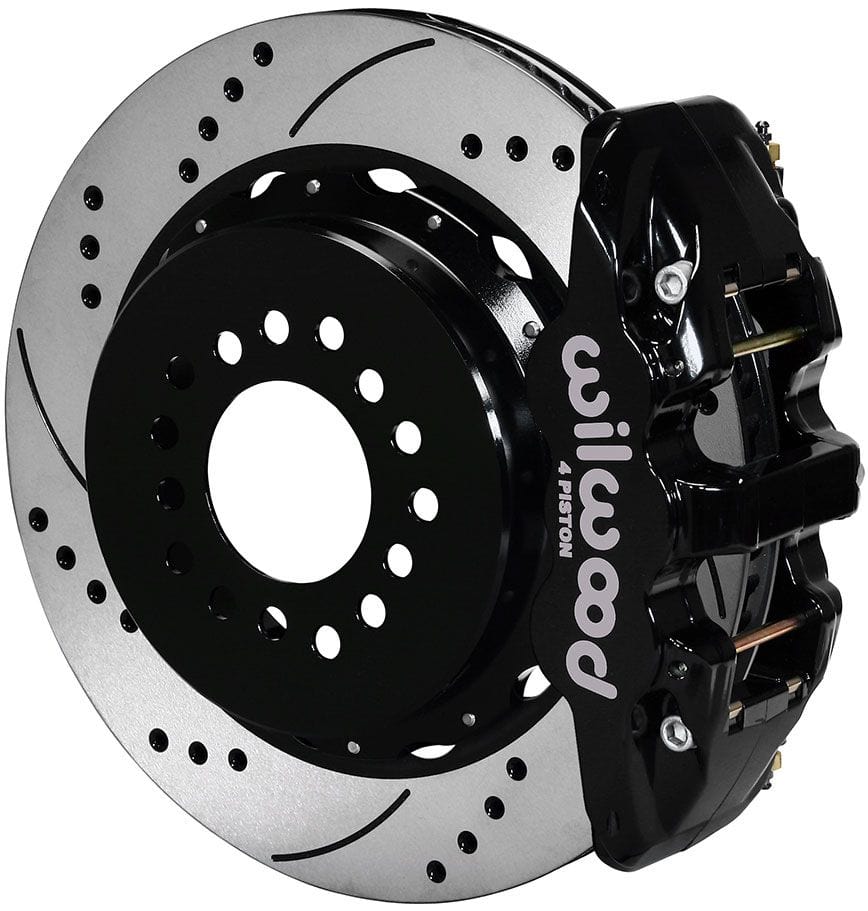 WILWOOD Suit Ford Big Bearing With 2.36 Offset & Internal Park Brake Wilwood AERO4 Big Brake Rear Kit - 4-Piston 14" WB140-10947-D SR