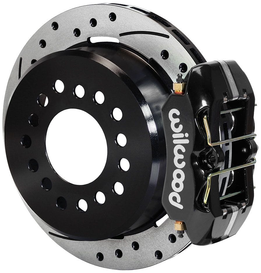 WILWOOD Suit Ford Big Bearing With 2.36 Offset & Internal Park Brake Wilwood Dynapro Low-Profile Rear Brake Kit - 4-Piston 11" WB140-11387-D SR