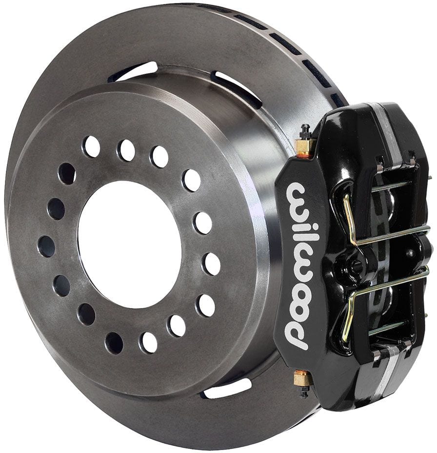 WILWOOD Suit Ford Big Bearing With 2.36 Offset & Internal Park Brake Wilwood Dynapro Low-Profile Rear Brake Kit - 4-Piston 11" WB140-11387 SR
