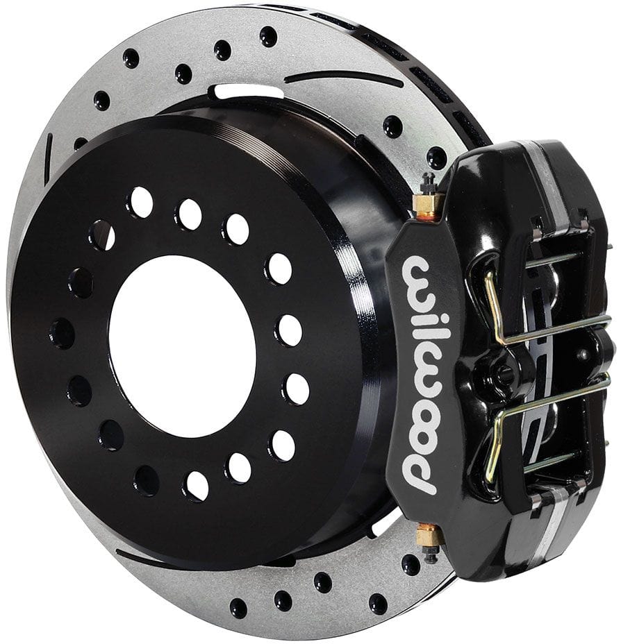 WILWOOD Suit Ford Big Bearing With 2.50 Offset & Internal Park Brake Wilwood Dynapro Low-Profile Rear Brake Kit - 4-Piston 11" WB140-11389-D SR