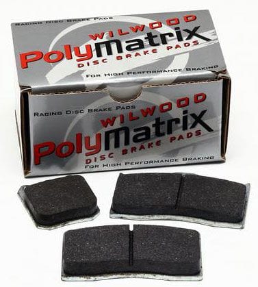 WILWOOD Suit Narrow Dynalite & Dynapro Radial Mount Series Calipers Wilwood PolyMatrix Brake Pad Set with E Compound WB15E-7266K SR