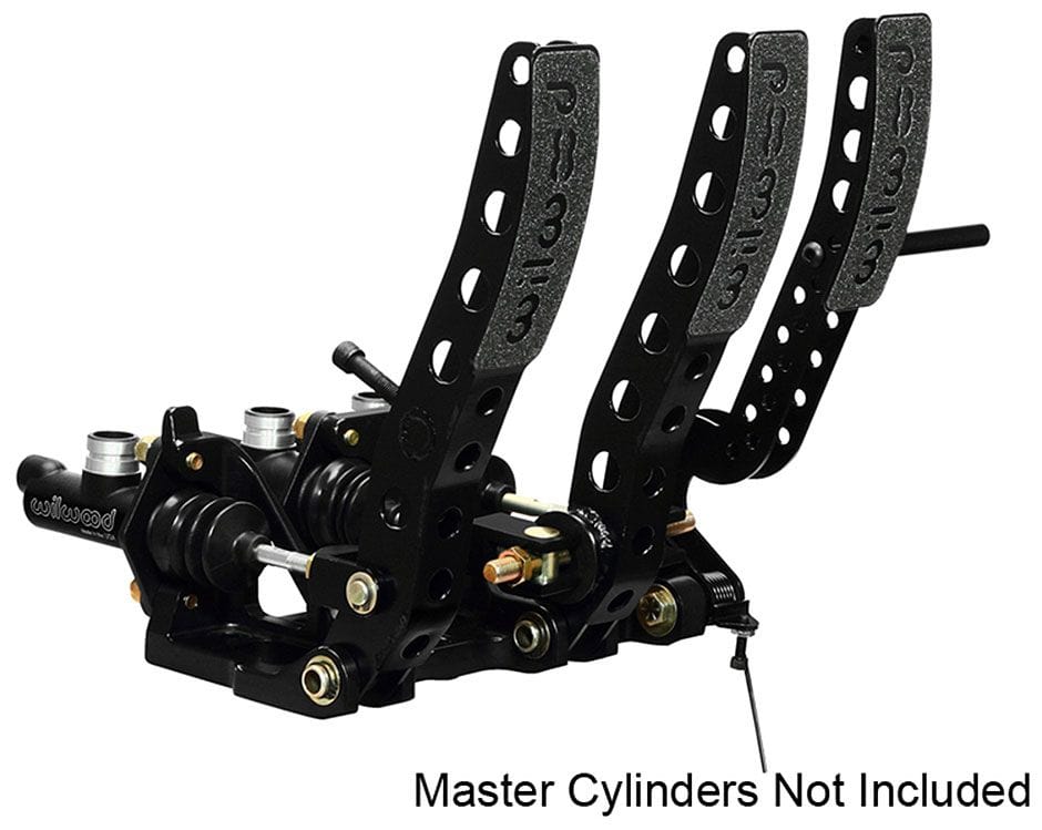 WILWOOD Wilwood 3 Pedal Floor Mount Assembly with Throttle WB340-12411 SR