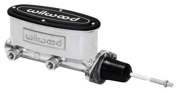 WILWOOD Wilwood 7/8" Aluminium Tandem Chamber Master Cylinder with Push Rod - Bright WB260-9439- SR