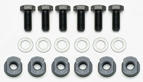 WILWOOD Wilwood Bolt Kit, Dynamic Mount Rotor 6 Bolts with T-Nuts, 5/16-24 WB230-14844 SR