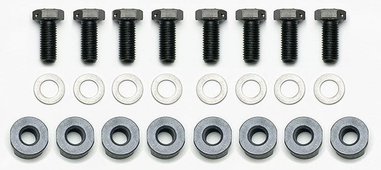 WILWOOD Wilwood Bolt Kit, Dynamic Mount Rotor 8 Bolts with T-Nuts, 5/16-24 WB230-14845 SR