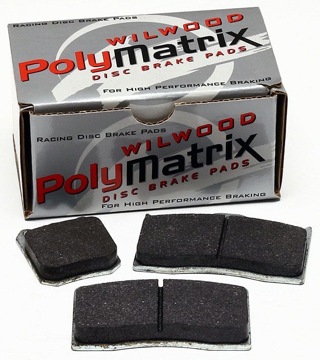 WILWOOD Wilwood Polymatrix Brake Pad Set E Pad 7812, DynaPro Callipers WB15E-9837K SR