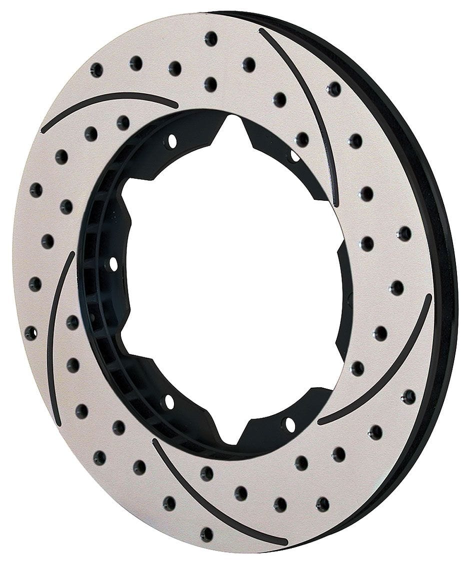WILWOOD Wilwood Rotor 10" x .810" Iron L/H Black WB160-7098-BK SR