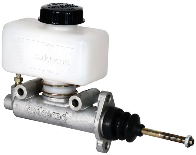 WILWOOD With Pushrod, 13/16" Bore, Natural Finish Wilwood Aluminum Combination Master Cylinder WB260-5920 SR