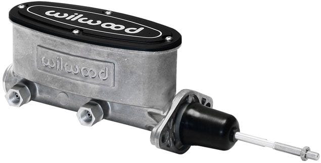 WILWOOD With Pushrod, 15/16" Bore, Natural Finish Wilwood Aluminium Tandem Master Cylinder WB260-13375 SR